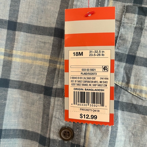 Button up flannel plaid - Picture 3 of 4